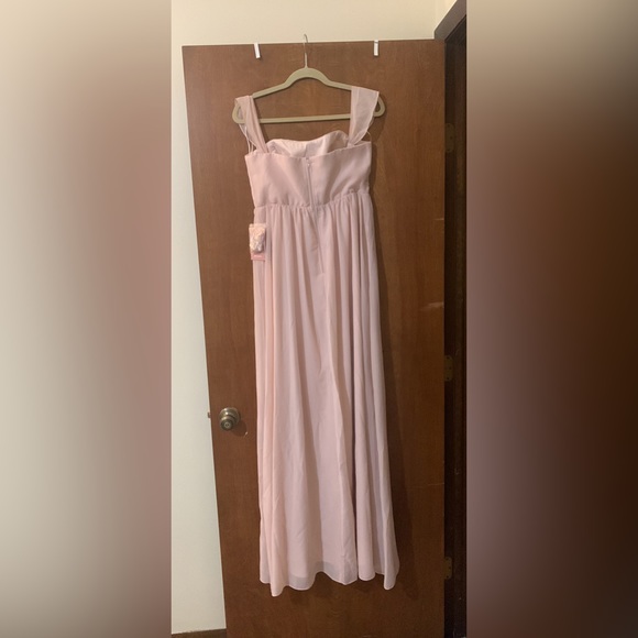 NWT Birdy Grey August Bridesmaid’s Dress in blush pink (size W medium) - Picture 2 of 7